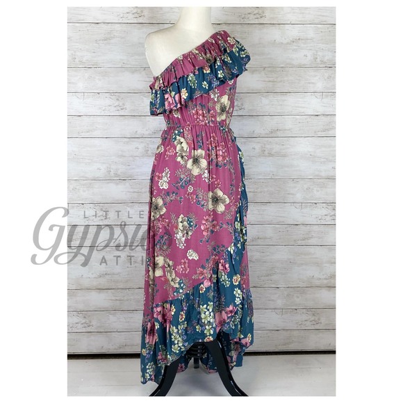 Entro Frolic in the Flowers Midi Dress - Picture 6 of 10